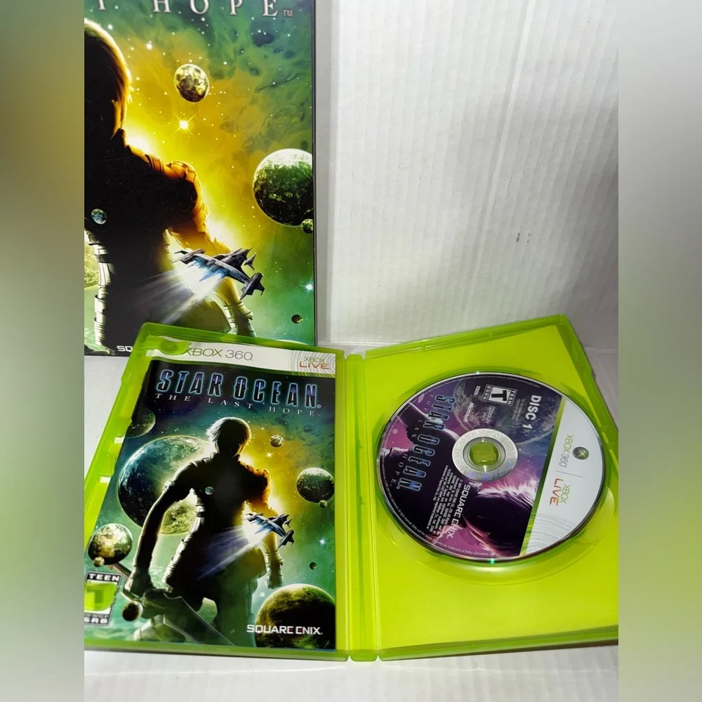 Xbox 360 Star Ocean The Last Hope RPG Game with Strategy Guide